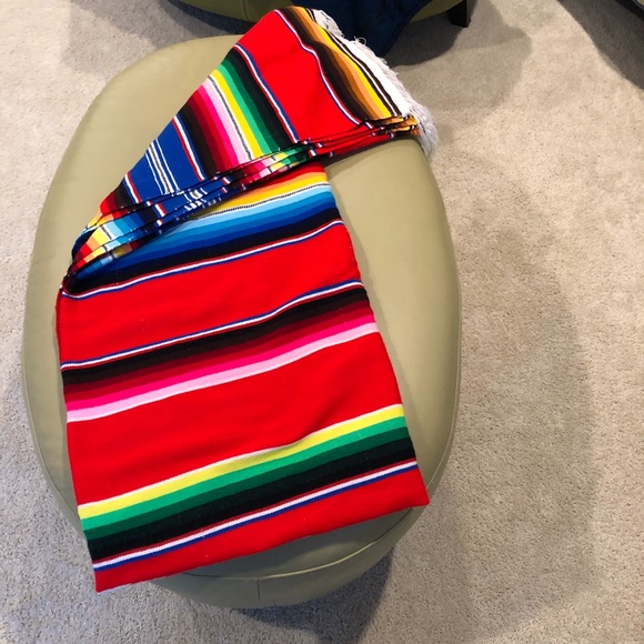 Bedding Zarape Mexican Beautiful And Colorful Blanket Poshmark